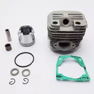 Kit Cylindre Piston pour Tronçonneuse Thermique - Entraxe 45.6 mm, Diamètre 43.5 mm