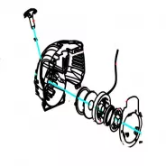Lanceur complet pour débroussailleuse CASTORAMA et GO/ON