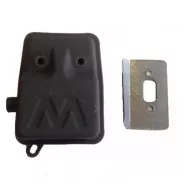 Pot d'échappement (kit) 114.5mm