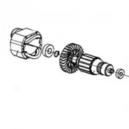 Rotor stator (kit) HYUNDAI