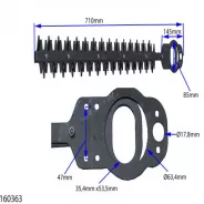 Accessoire taille-haie complet GENERIC