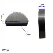 Clavette volant magnétique 15.3mm GENERIC