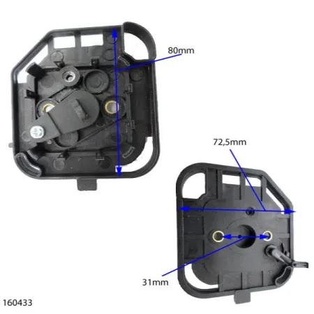 SUPPORT FILTRE A AIR AVEC STARTER
