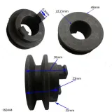 Poulie d'entra&icirc;nement d'accessoire