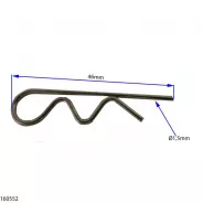 Goupille fixation roue GENERIC