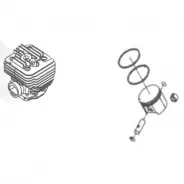 Cylindre piston (kit) HYUNDAI