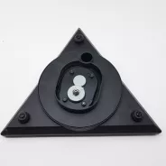 Plateau complet triangulaire 285mm 6.3mm Axe Carré FEIDER