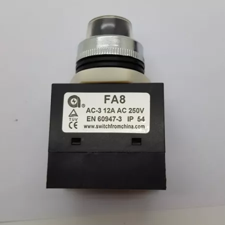 Contacteur marche/arrêt Voltage 250V 49.8mm 12A FA8 FA8 EN60947-3 IP54 MAC ALLISTER