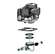 Cylindre piston (kit) HYUNDAI