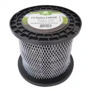 Fil Nylon Carré JR - Diamètre 3.3 mm, Longueur 90 m