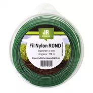 Fil nylon rond JR - Diamètre : 2 mm - Longueur : 130 m