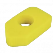Filtre à air JR compatible BRIGGS & STRATTON, RACING - Longueur : 130 mm - Largeur : 73 mm - Epaisseur : 32 mm - Remplace origine : B&S 698369