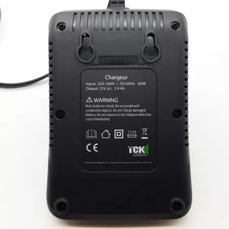 Chargeur de batterie plateforme 1 20V 4Ah 2Ah TCK