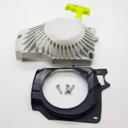 Lanceur complet pour tronçonneuse thermique GARDENSTAR - Entraxe 99.5 mm, 170 mm - Diamètre Poulie 73.5 mm, Pignon 31 mm