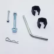 Fixation guidon (kit) 132mm RACING