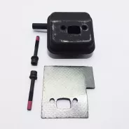 Pot d'échappement (kit) 76.2mm