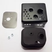 Pot d'échappement (kit) 130mm