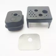 Pot d'échappement (kit) 129mm