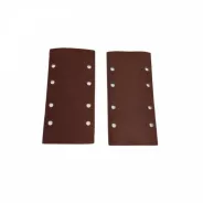 2 feuilles abrasives pour plaque a poncer vibrante (grain p80/p240) pour ponceuse 3 en 1 parkside pmfs 200 b2/c3 et pss 250 b2