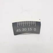 Guide + secteur gradué 25mm 51mm FEIDER