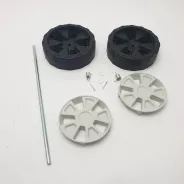 Roue avant 137mm GARDENSTAR