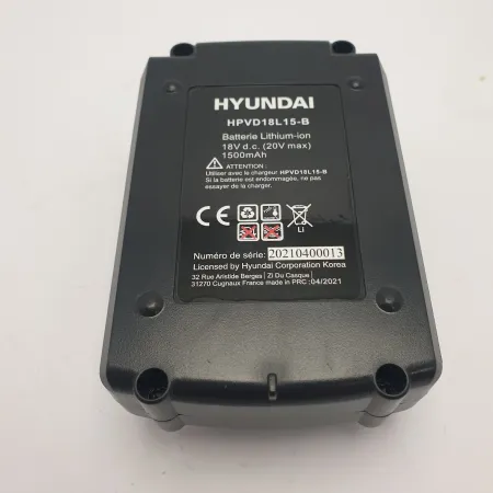 Batterie 18V 1.5Ah HYUNDAI