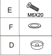 Visserie et accessoires assemblage (kit) NO NAME