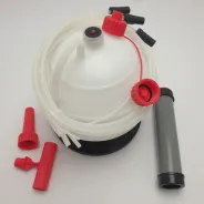 Pompe de vidange de moteur - 6L - avec pompe manuelle et accessoires