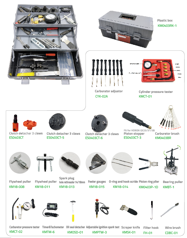 Outillage à main et équipement d'atelier