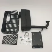 Pot d'échappement (kit) 275mm 47mm d'origine BESTGREEN EXPERT