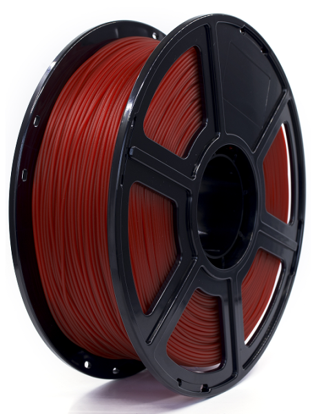 1kg PLA filament transparent red 