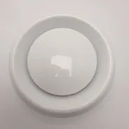 Anémostat réglable de soufflage et d\'extraction 12,5APVP bride en plastique ABS D125