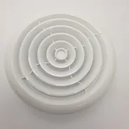 Diffuseur d\'air d\'alimentation et d\'évacuation avec bague de verrouillage 10DK bride D100