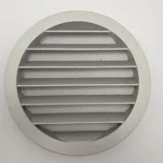 Grille de ventilation ronde 16RKM D185 en aluminium avec bride D160