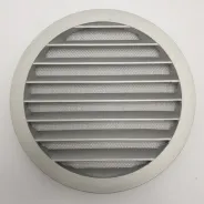 Grille de ventilation ronde 20RKM D225 en aluminium avec bride D200