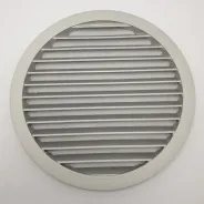 Grille de ventilation ronde 315RKM D350 en aluminium avec bride D315