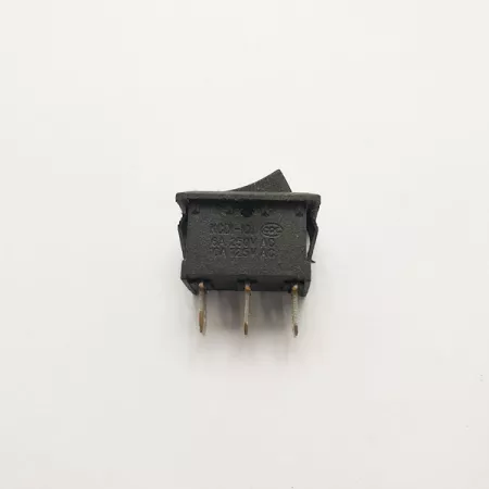 Interrupteur Bouton Poussoir Rouge KCD1-104 - SPST, 4 Broches, 6A/250V - Pour Panneau 15x21 Mm - 5