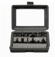 JEU DE FRAISES (12 PIECES) POUR DEFONCEUSE SANS FIL PARKSIDE POFA A1 / A2 / B3