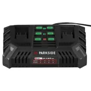Chargeur double Parkside 20V 2x 4,5 A PDSLG 20 B1 DE/EU pour appareils de la famille Parkside X 20V - 80002908