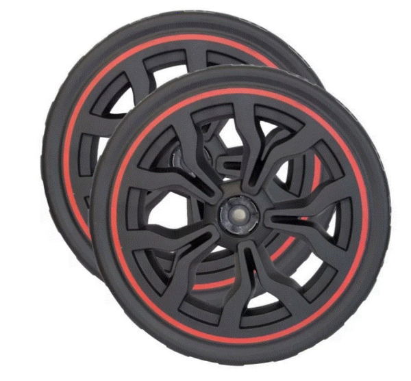 ROUES ARRIERE (X2) POUR TONDEUSE SANS FIL PARKSIDE PRMA 40 Li B3 - REF: 91105359