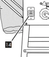 INTERRUPTEUR ON/OFF POUR SCIE CIRCULAIRE SUR TABLE PARKSIDE - REF: 91104952