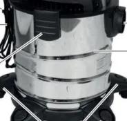 CUVE POUR ASPIRATEUR PARKSIDE PWD 20 B2