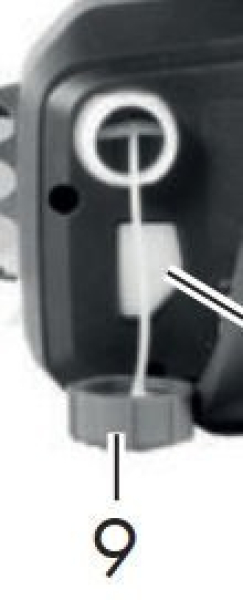 BOUCHON DU RESERVOIR D\'HUILE POUR TRONCONNEUSE PARKSIDE PERFORMANCE PPKSA 40 LI A1