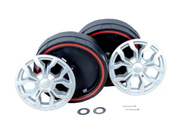 JEU DE ROUES POUR NETTOYEUR HAUTE PRESSION PARKSIDE PERFORMANCE PHDP - REF: 91106025