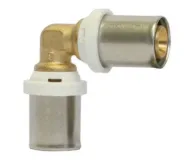 COUDE EGAL MULTICOUCHE 90° A SERTIR 32