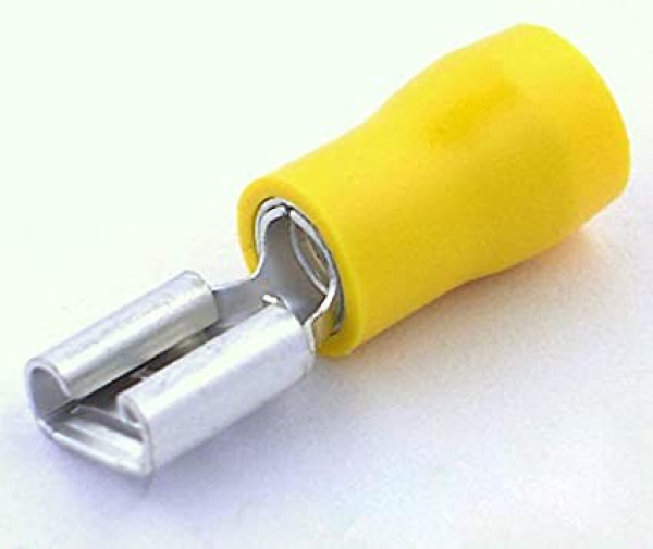 Sachet de 5 cosses plates 6mm tous types de tracteurs