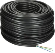 Câble enterré U1000 R2V - 50m 3 x 2,5 mm² NYY-J avec un conducteur de protection