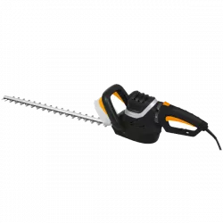 Taille-haie électrique 750 W 69 cm - Poignée arrière rotative à 180°