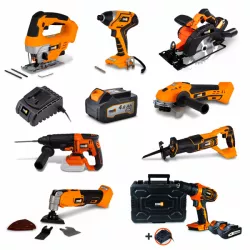 PACK 8 OUTILS  sans fil 20 V