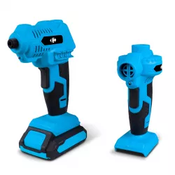 Pack compresseur + pompe à air 20V 